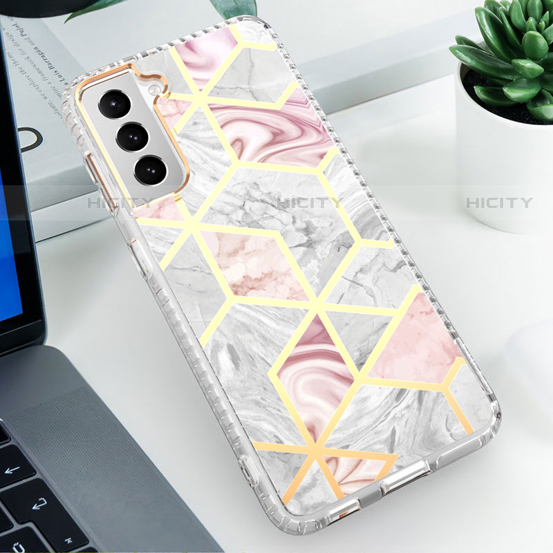 Funda Silicona Gel Goma Patron de Moda Carcasa S03 para Samsung Galaxy S21 5G