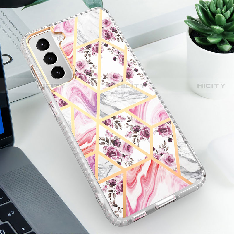 Funda Silicona Gel Goma Patron de Moda Carcasa S03 para Samsung Galaxy S21 FE 5G