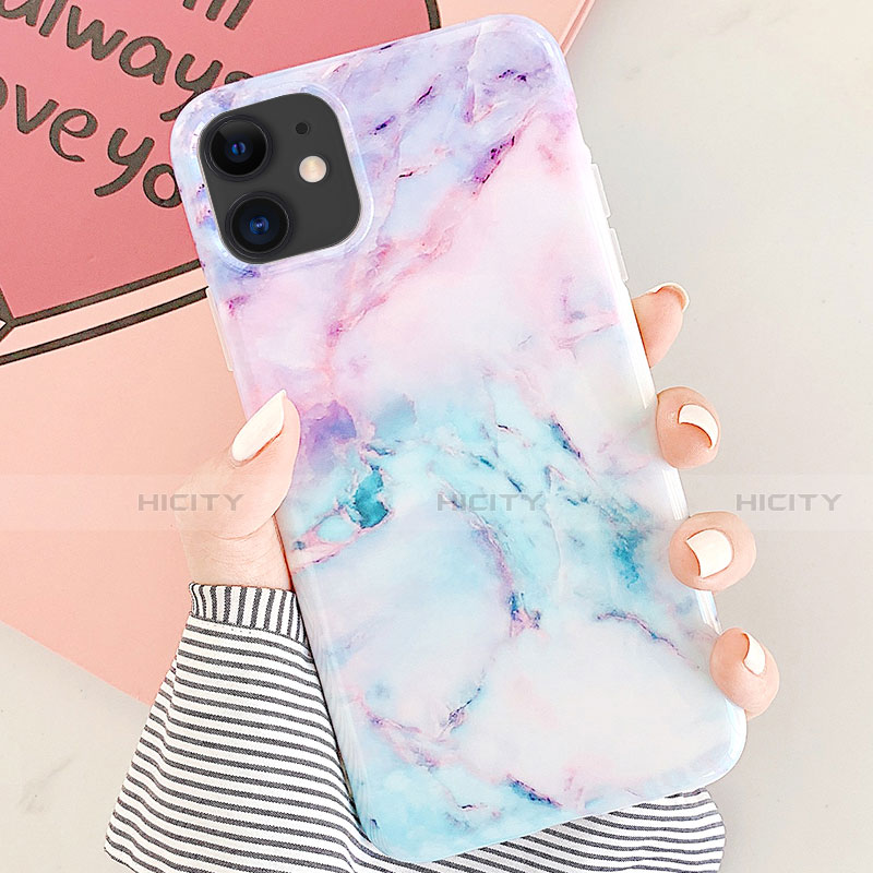 Funda Silicona Gel Goma Patron de Moda Carcasa S04 para Apple iPhone 11