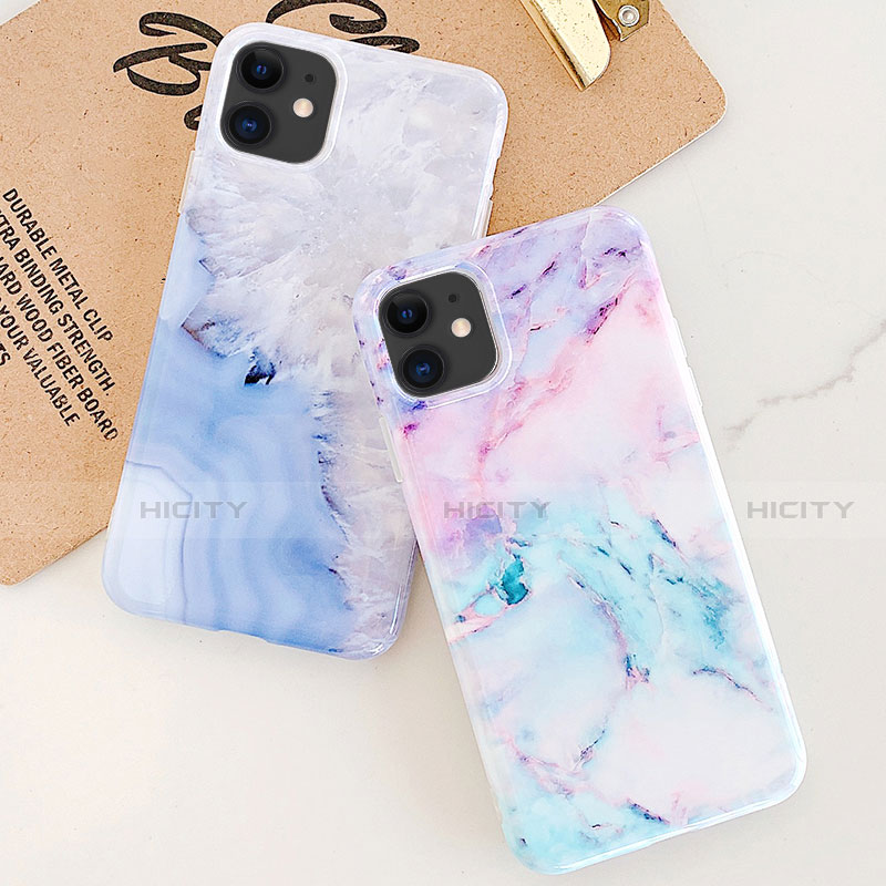 Funda Silicona Gel Goma Patron de Moda Carcasa S04 para Apple iPhone 11