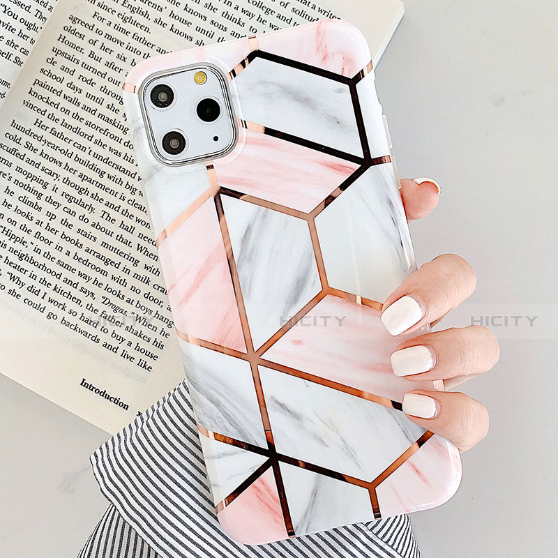 Funda Silicona Gel Goma Patron de Moda Carcasa S05 para Apple iPhone 11 Pro Max