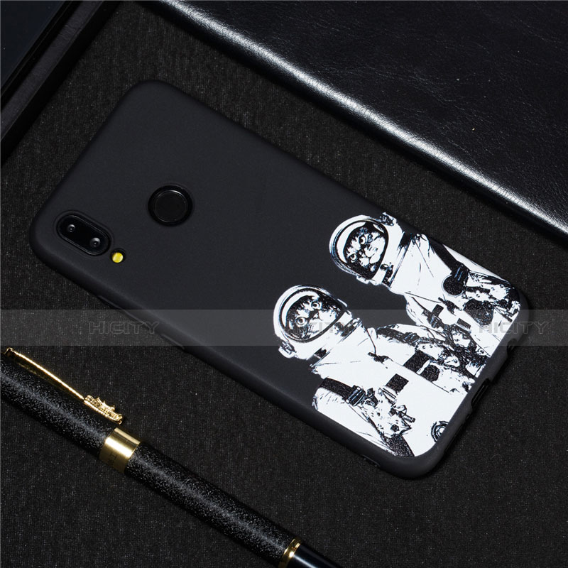 Funda Silicona Gel Goma Patron de Moda Carcasa S05 para Huawei Nova 3e