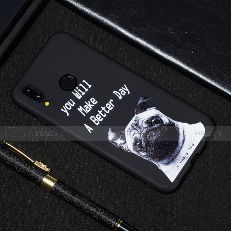 Funda Silicona Gel Goma Patron de Moda Carcasa S05 para Huawei Nova 3e