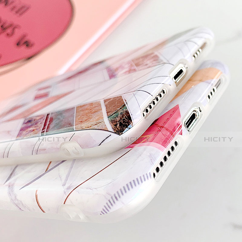 Funda Silicona Gel Goma Patron de Moda Carcasa S07 para Apple iPhone 11