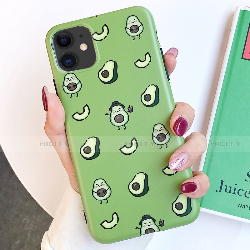 Funda Silicona Gel Goma Patron de Moda Carcasa S14 para Apple iPhone 11