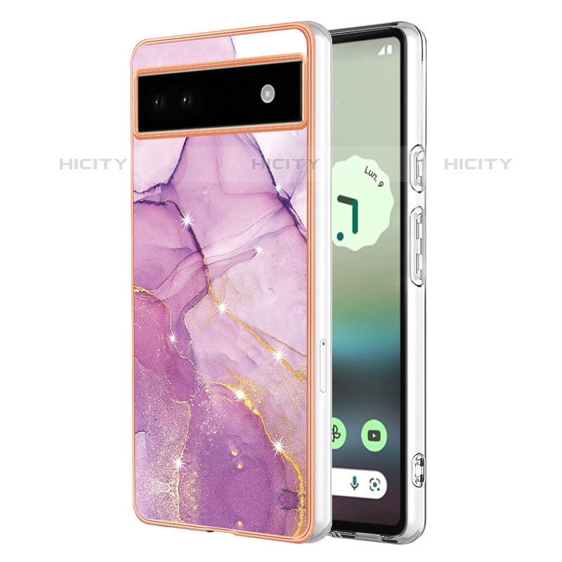 Funda Silicona Gel Goma Patron de Moda Carcasa Y01B para Google Pixel 6a 5G