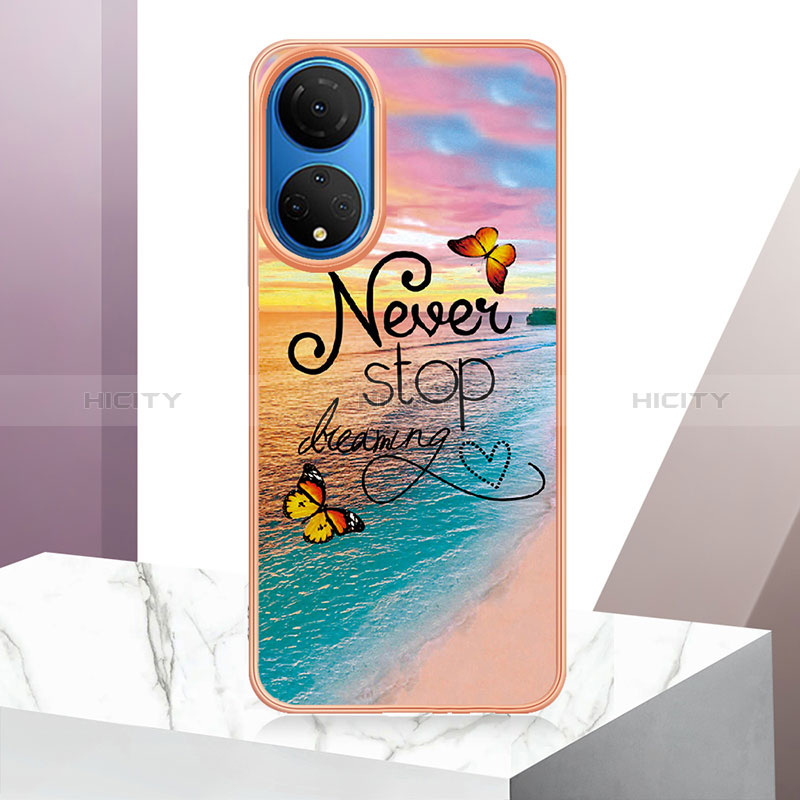 Funda Silicona Gel Goma Patron de Moda Carcasa Y01B para Huawei Honor X7