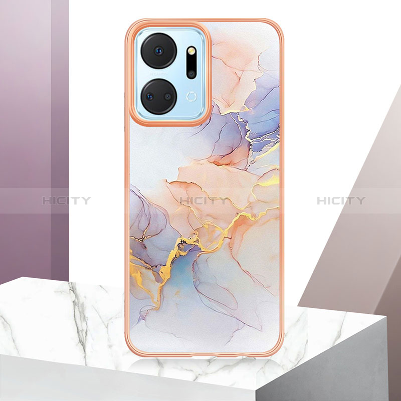 Funda Silicona Gel Goma Patron de Moda Carcasa Y01B para Huawei Honor X7a