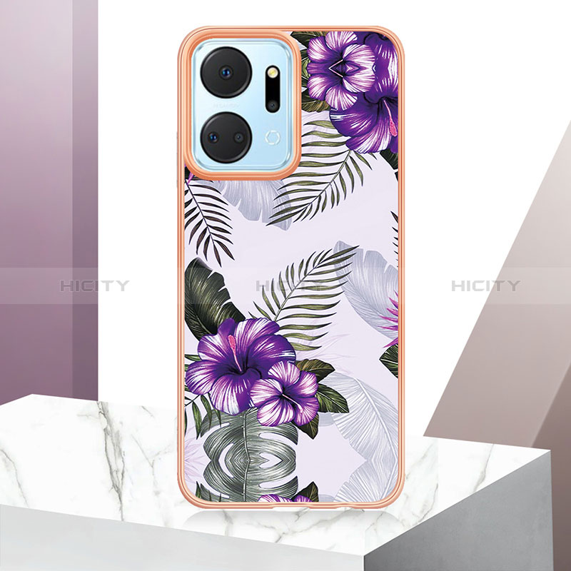 Funda Silicona Gel Goma Patron de Moda Carcasa Y01B para Huawei Honor X7a