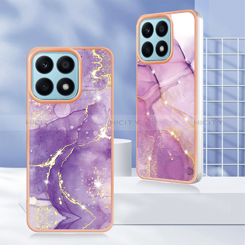 Funda Silicona Gel Goma Patron de Moda Carcasa Y01B para Huawei Honor X8a 4G