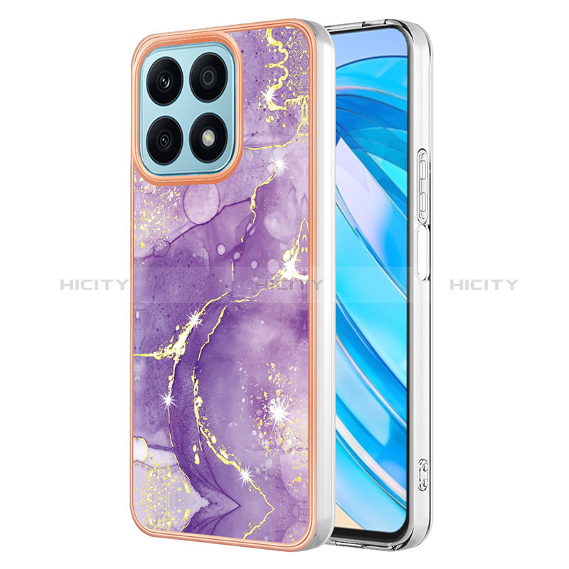 Funda Silicona Gel Goma Patron de Moda Carcasa Y01B para Huawei Honor X8a 4G