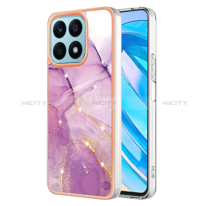 Funda Silicona Gel Goma Patron de Moda Carcasa Y01B para Huawei Honor X8a 4G