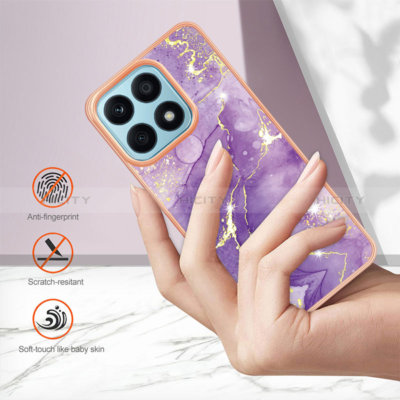 Funda Silicona Gel Goma Patron de Moda Carcasa Y01B para Huawei Honor X8a 4G