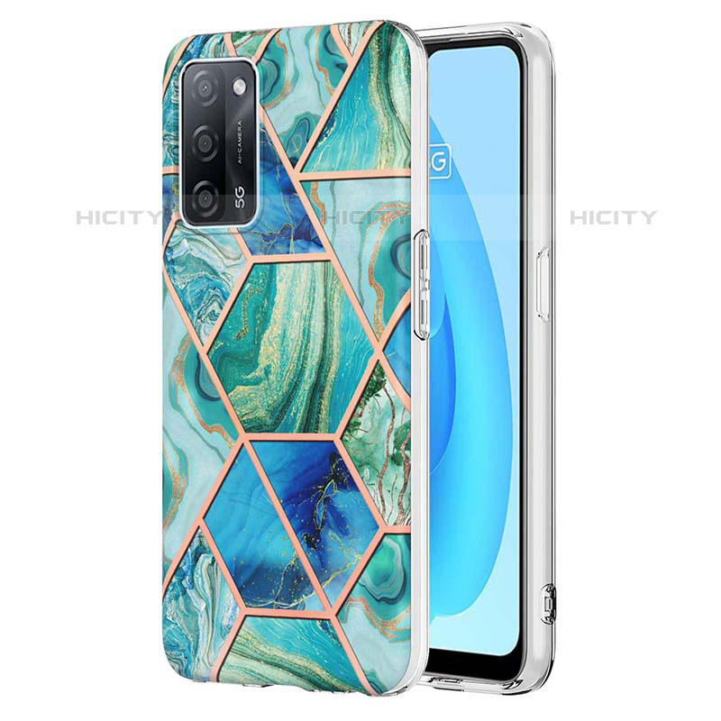 Funda Silicona Gel Goma Patron de Moda Carcasa Y01B para Oppo A55 5G