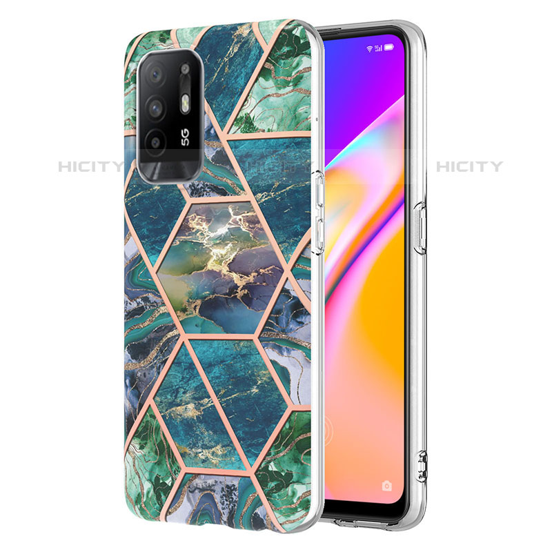 Funda Silicona Gel Goma Patron de Moda Carcasa Y01B para Oppo A94 5G