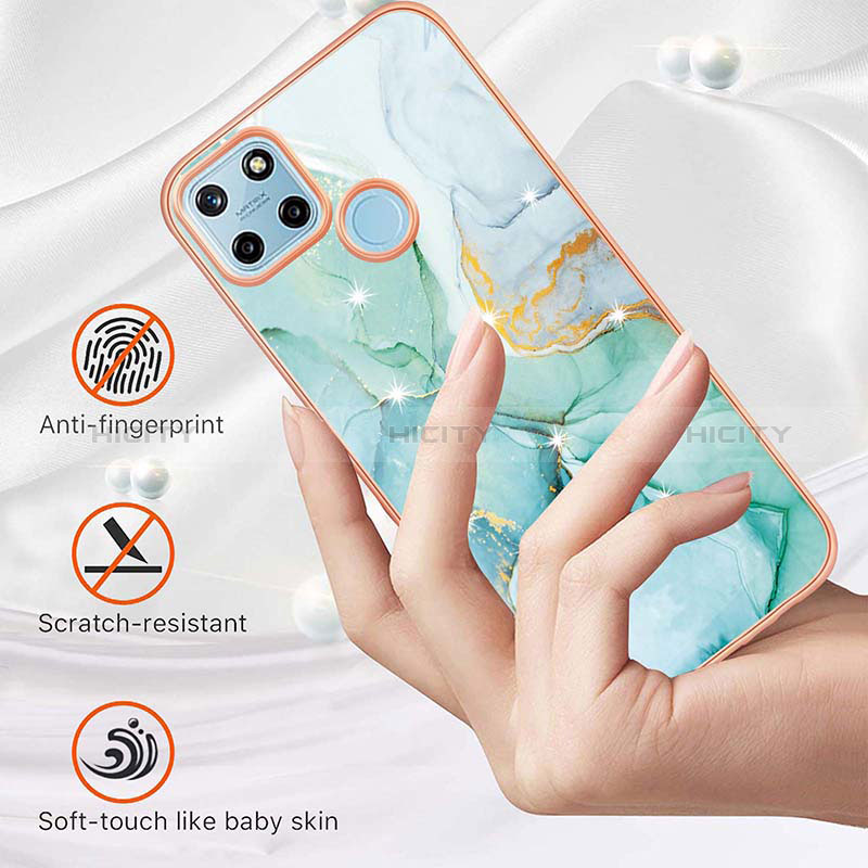 Funda Silicona Gel Goma Patron de Moda Carcasa Y01B para Realme C21Y