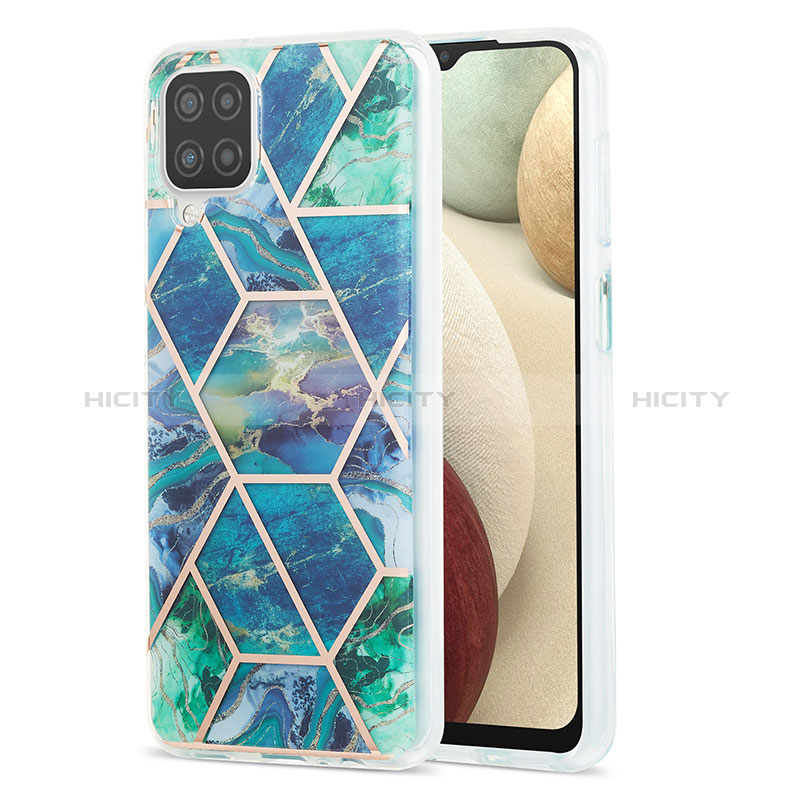 Funda Silicona Gel Goma Patron de Moda Carcasa Y01B para Samsung Galaxy M12