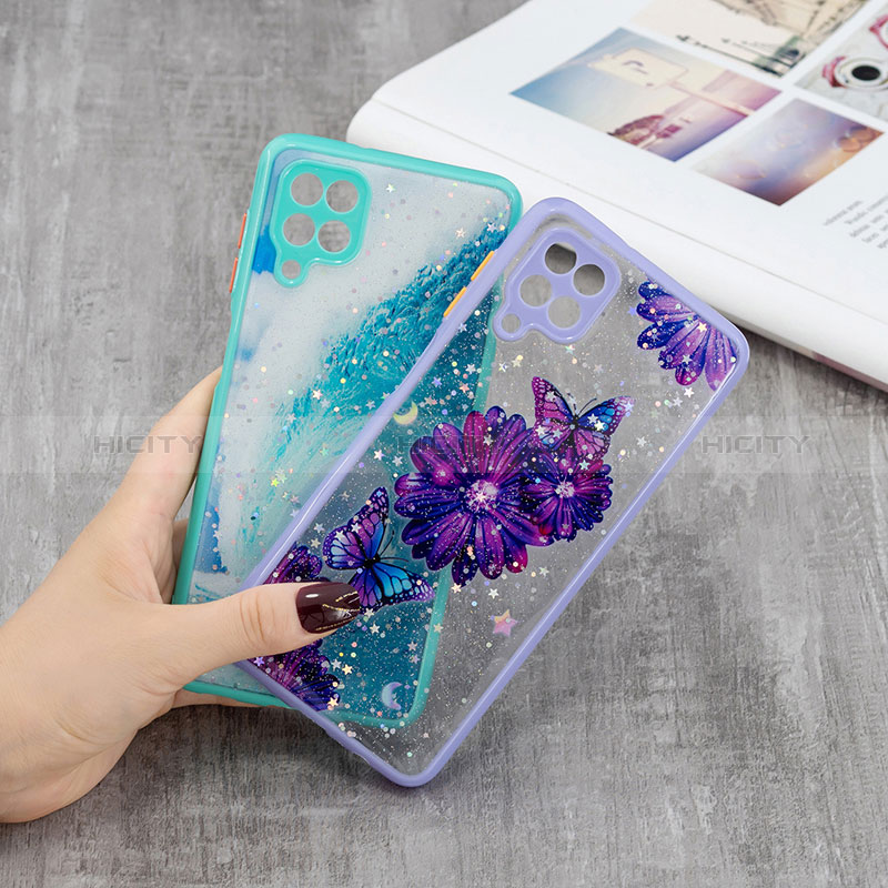 Funda Silicona Gel Goma Patron de Moda Carcasa Y01X para Samsung Galaxy A12 Nacho