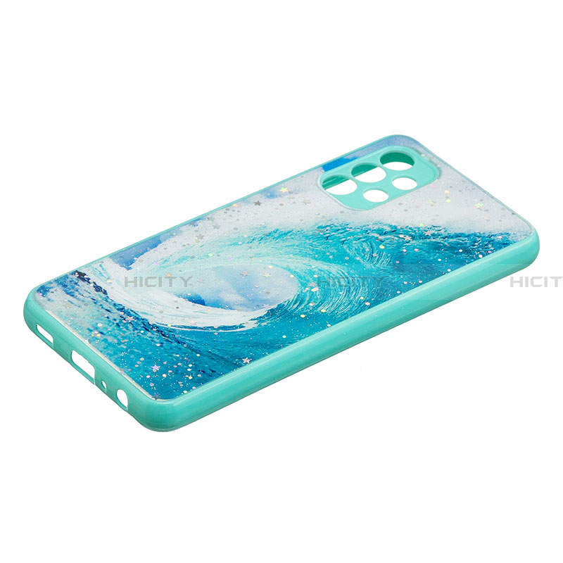 Funda Silicona Gel Goma Patron de Moda Carcasa Y01X para Samsung Galaxy A32 5G Verde