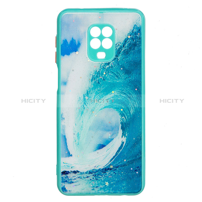 Funda Silicona Gel Goma Patron de Moda Carcasa Y01X para Xiaomi Poco M2 Pro Verde