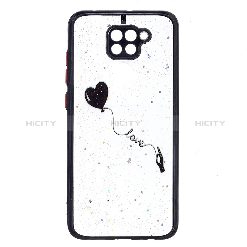 Funda Silicona Gel Goma Patron de Moda Carcasa Y01X para Xiaomi Redmi Note 9 Negro