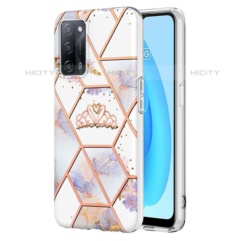 Funda Silicona Gel Goma Patron de Moda Carcasa Y02B para Oppo A53s 5G