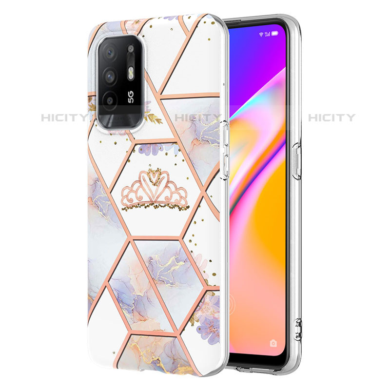 Funda Silicona Gel Goma Patron de Moda Carcasa Y02B para Oppo A94 5G