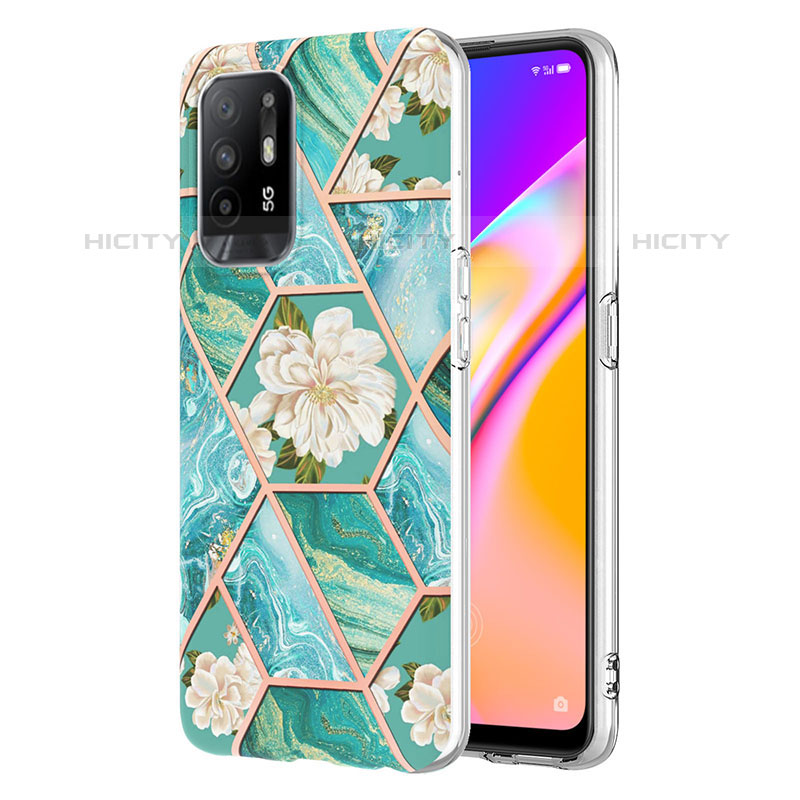 Funda Silicona Gel Goma Patron de Moda Carcasa Y02B para Oppo A95 5G