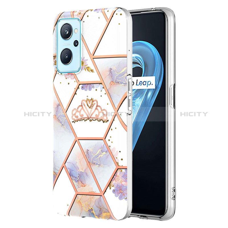 Funda Silicona Gel Goma Patron de Moda Carcasa Y02B para Oppo K10 4G