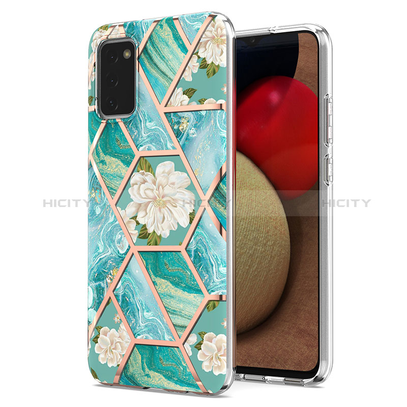 Funda Silicona Gel Goma Patron de Moda Carcasa Y02B para Samsung Galaxy A02s