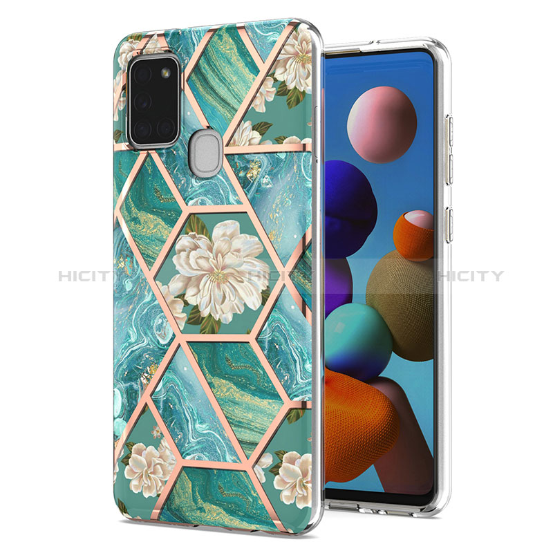 Funda Silicona Gel Goma Patron de Moda Carcasa Y02B para Samsung Galaxy A21s