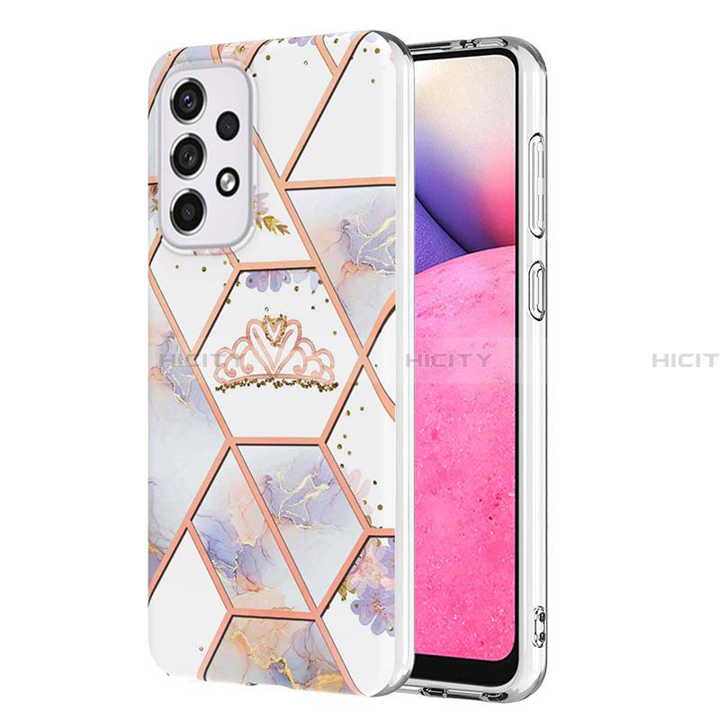 Funda Silicona Gel Goma Patron de Moda Carcasa Y02B para Samsung Galaxy A33 5G