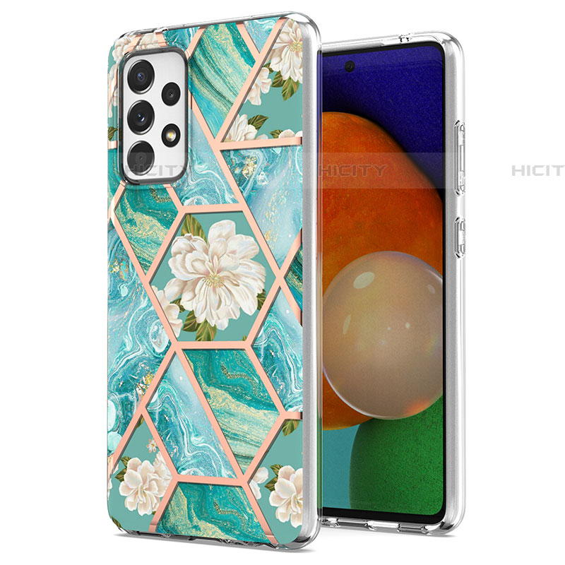 Funda Silicona Gel Goma Patron de Moda Carcasa Y02B para Samsung Galaxy A52 5G