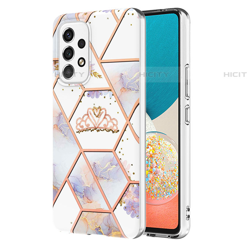 Funda Silicona Gel Goma Patron de Moda Carcasa Y02B para Samsung Galaxy A53 5G