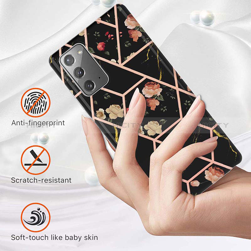 Funda Silicona Gel Goma Patron de Moda Carcasa Y02B para Samsung Galaxy Note 20 5G