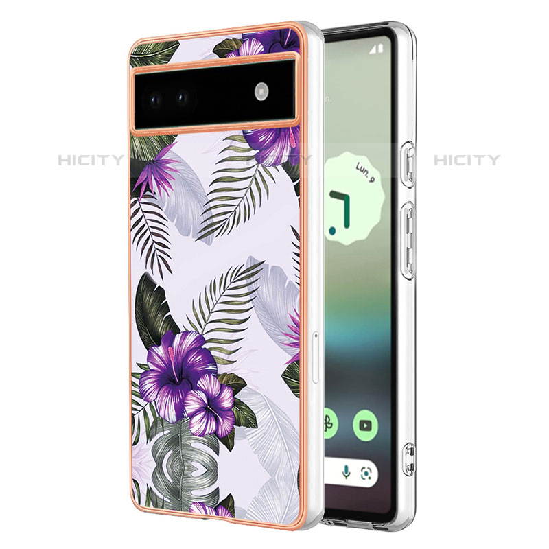 Funda Silicona Gel Goma Patron de Moda Carcasa Y03B para Google Pixel 6a 5G