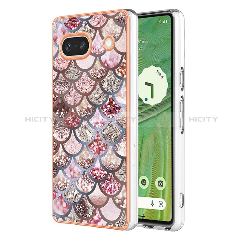 Funda Silicona Gel Goma Patron de Moda Carcasa Y03B para Google Pixel 7a 5G