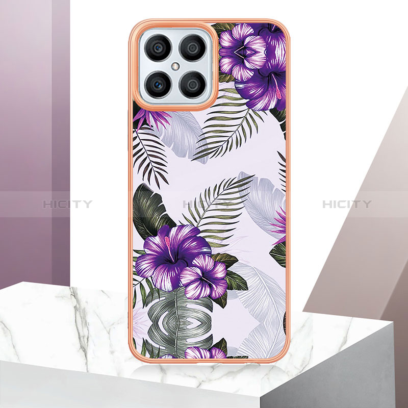 Funda Silicona Gel Goma Patron de Moda Carcasa Y03B para Huawei Honor X8 4G