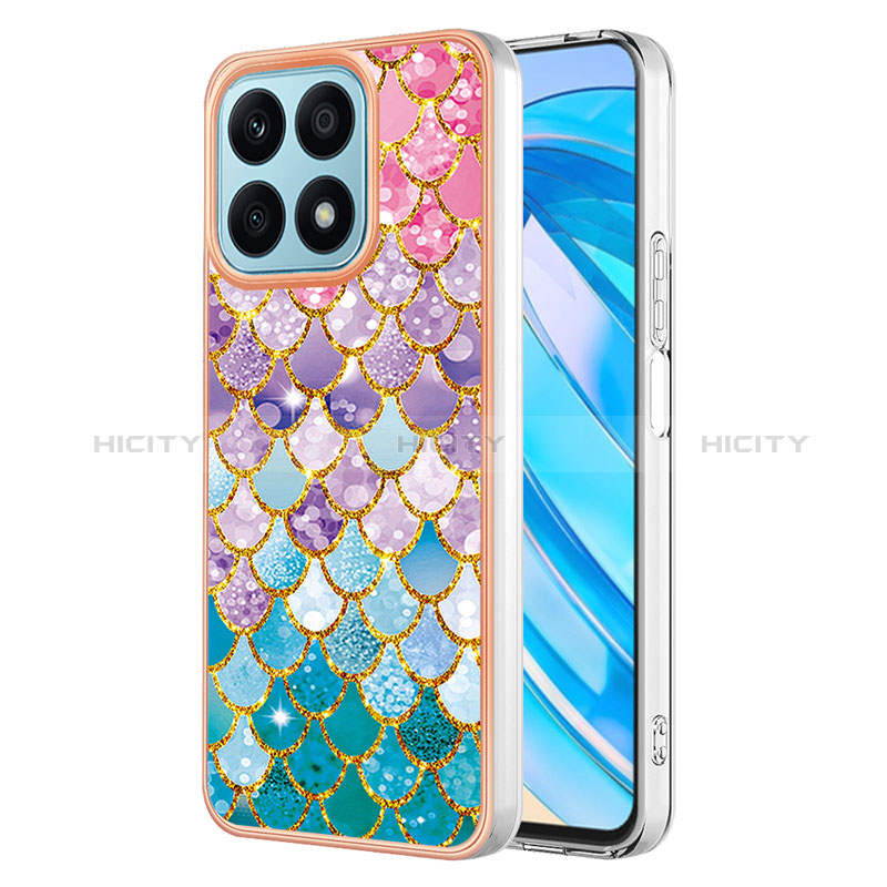 Funda Silicona Gel Goma Patron de Moda Carcasa Y03B para Huawei Honor X8a 4G