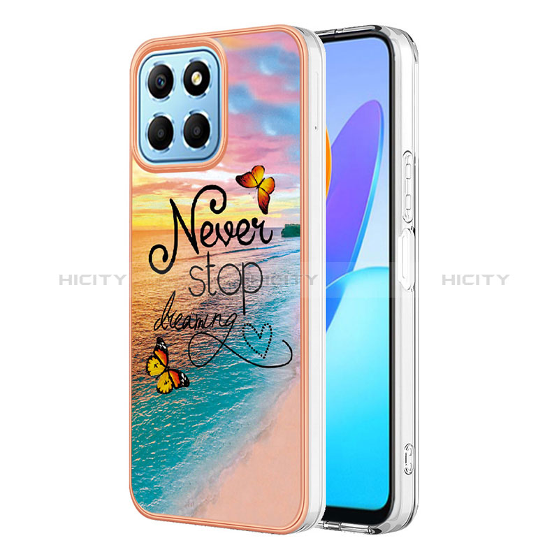 Funda Silicona Gel Goma Patron de Moda Carcasa Y03B para Huawei Honor X8a 5G Multicolor