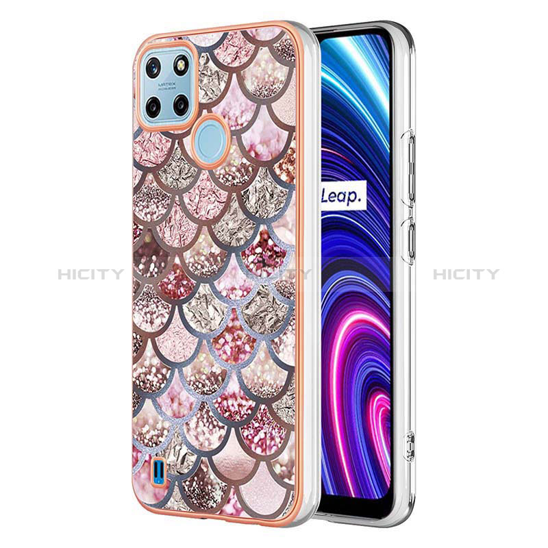 Funda Silicona Gel Goma Patron de Moda Carcasa Y03B para Realme C21Y