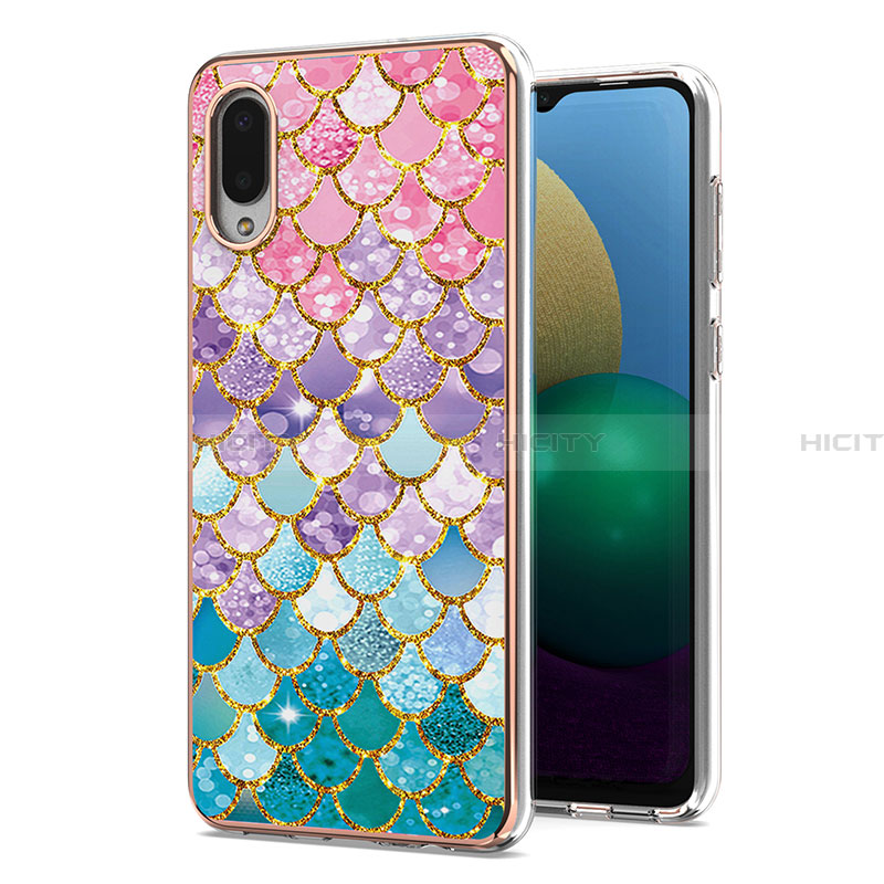 Funda Silicona Gel Goma Patron de Moda Carcasa Y03B para Samsung Galaxy A02 Vistoso