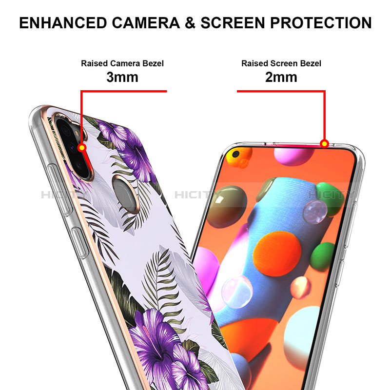 Funda Silicona Gel Goma Patron de Moda Carcasa Y03B para Samsung Galaxy A11