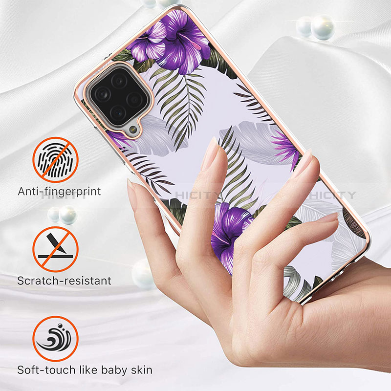 Funda Silicona Gel Goma Patron de Moda Carcasa Y03B para Samsung Galaxy A12