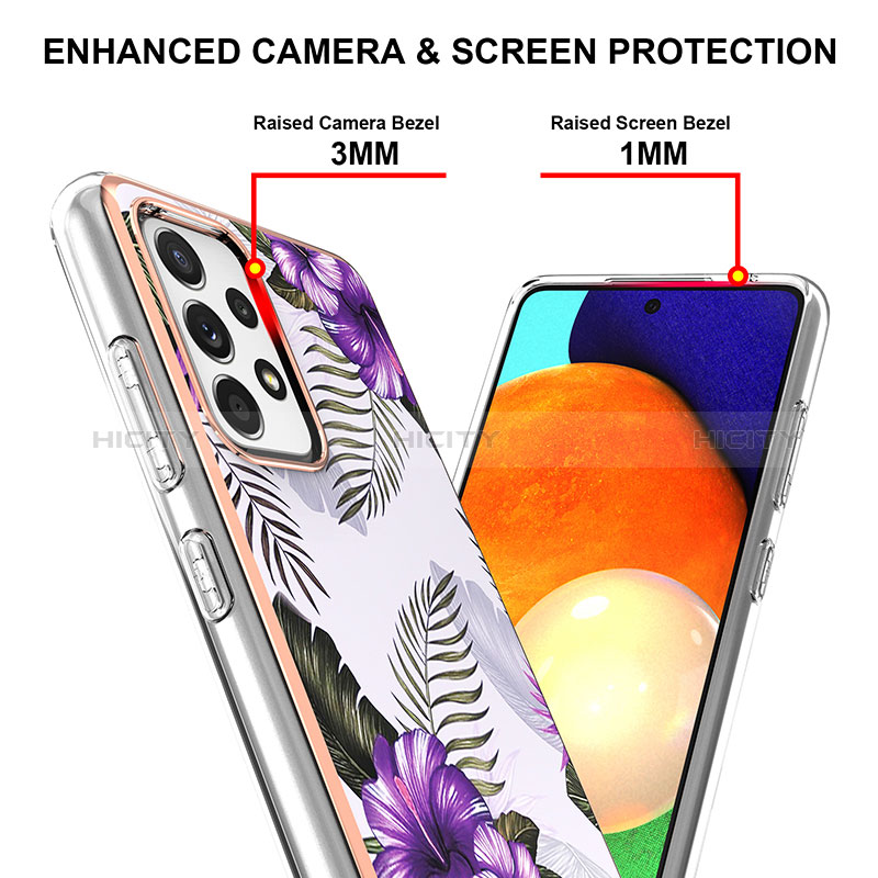 Funda Silicona Gel Goma Patron de Moda Carcasa Y03B para Samsung Galaxy A52s 5G