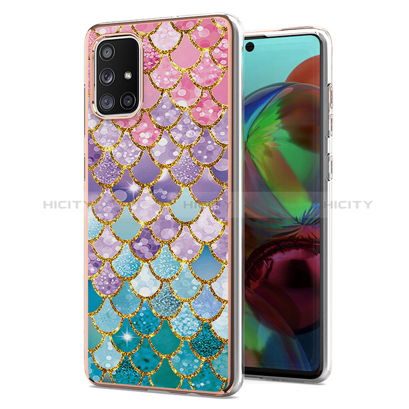 Funda Silicona Gel Goma Patron de Moda Carcasa Y03B para Samsung Galaxy A71 5G Vistoso