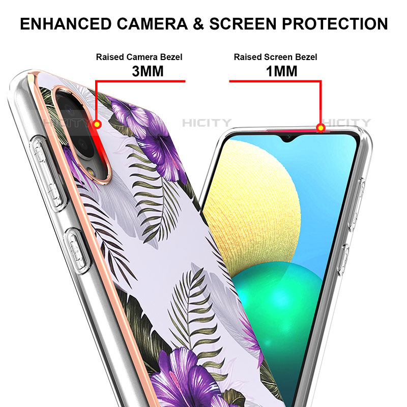 Funda Silicona Gel Goma Patron de Moda Carcasa Y03B para Samsung Galaxy M02