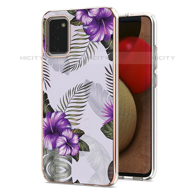 Funda Silicona Gel Goma Patron de Moda Carcasa Y03B para Samsung Galaxy M02s