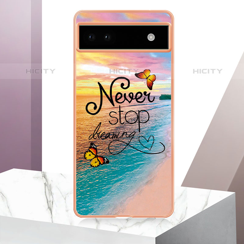 Funda Silicona Gel Goma Patron de Moda Carcasa Y04B para Google Pixel 6a 5G