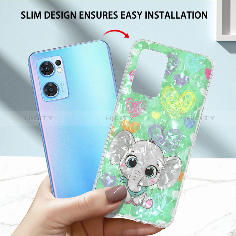 Funda Silicona Gel Goma Patron de Moda Carcasa Y04B para OnePlus Nord CE 2 5G